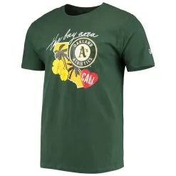 New Era Men's Green Oakland Athletics City Cluster T-Shirt -Minnesota Twins Shop DSCO1136429663 2041 ALT2
