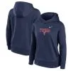 Nike Women's Navy Minnesota Twins Club Angle Performance Pullover Hoodie