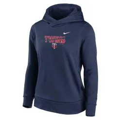 Nike Women's Navy Minnesota Twins Club Angle Performance Pullover Hoodie -Minnesota Twins Shop DSCO1136430671 1320 ALT2