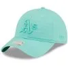 New Era Women's Turquoise Oakland Athletics Tint Core Classic 9TWENTY Adjustable Hat