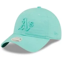 New Era Women's Turquoise Oakland Athletics Tint Core Classic 9TWENTY Adjustable Hat