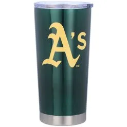 Logo Brands Oakland Athletics 20oz. Letterman Tumbler