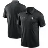 Nike Men's Black Chicago White Sox Team Logo Franchise Performance Polo