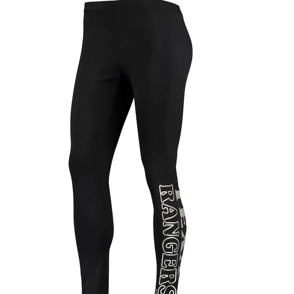 G-III 4Her By Carl Banks Women's Black Texas Rangers Stadium Leggings 3 G-III 4Her By Carl Banks Women's Black Texas Rangers Stadium Leggings - Image 3