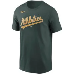 Nike Men's Matt Chapman Green Oakland Athletics Name & Number T-Shirt -Minnesota Twins Shop DSCO1136750105 2041 ALT2