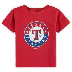 Outerstuff Infant Red Texas Rangers Team Primary Logo T-Shirt