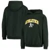 Stitches Youth Green Oakland Athletics Pullover Fleece Hoodie