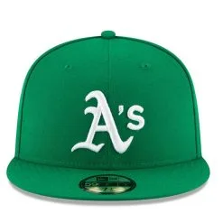 New Era Men's Green Oakland Athletics Alt Authentic Collection On-Field 59FIFTY Fitted Hat -Minnesota Twins Shop DSCO1136757963 2041 ALT2