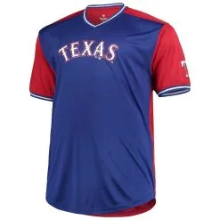 Profile Men's Royal/Red Texas Rangers Solid V-Neck T-Shirt -Minnesota Twins Shop DSCO1136759976 1350 ALT2