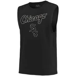 Majestic Threads Men's Threads Black Chicago White Sox Softhand Muscle Tank Top -Minnesota Twins Shop DSCO1136760102 1007 ALT2