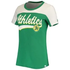 Starter Women's Green/White Oakland Athletics Kick Start T-Shirt -Minnesota Twins Shop DSCO1136761377 2041 ALT2