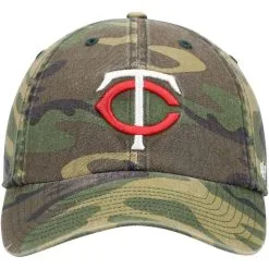 '47 Men's Camo Minnesota Twins Team Clean Up Adjustable Hat 6 '47 Men's Camo Minnesota Twins Team Clean Up Adjustable Hat -Minnesota Twins Shop DSCO1136762385 BGrd ALT2