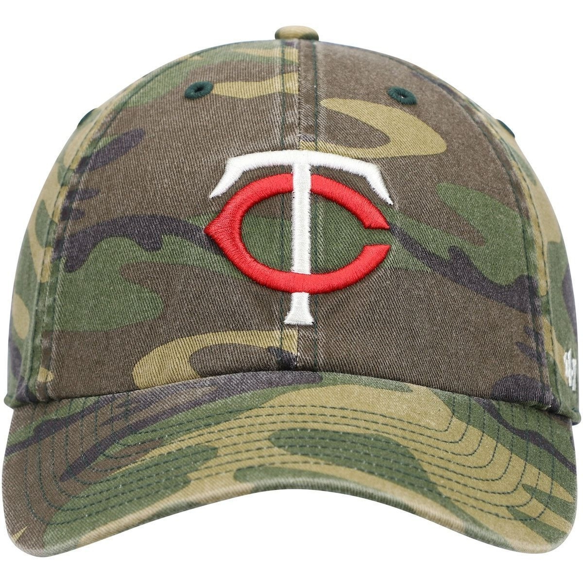 '47 Men's Camo Minnesota Twins Team Clean Up Adjustable Hat 3 '47 Men's Camo Minnesota Twins Team Clean Up Adjustable Hat - Image 3