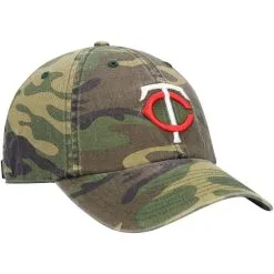 '47 Men's Camo Minnesota Twins Team Clean Up Adjustable Hat 7 '47 Men's Camo Minnesota Twins Team Clean Up Adjustable Hat -Minnesota Twins Shop DSCO1136762385 BGrd ALT3