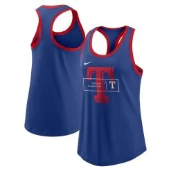 Nike Women's Royal Texas Rangers X-Ray Racerback Performance Tank Top