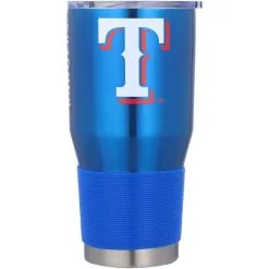Logo Brands Texas Rangers 30oz. Gameday Stainless Tumbler