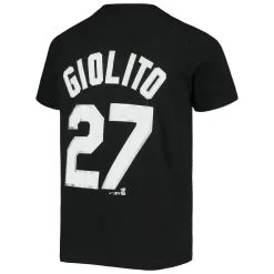 Nike Youth Lucas Giolito Black Chicago White Sox Player Name & Number T-Shirt -Minnesota Twins Shop DSCO1136763417 1007 ALT3