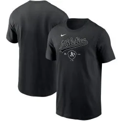 Nike Men's Black Oakland Athletics Local Territory T-Shirt