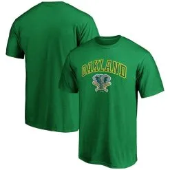 Men's Fanatics Branded Kelly Green Oakland Athletics Cooperstown Collection Team Wahconah T-Shirt