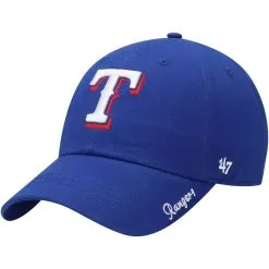 '47 Women's Royal Texas Rangers Team Miata Clean Up Adjustable Hat