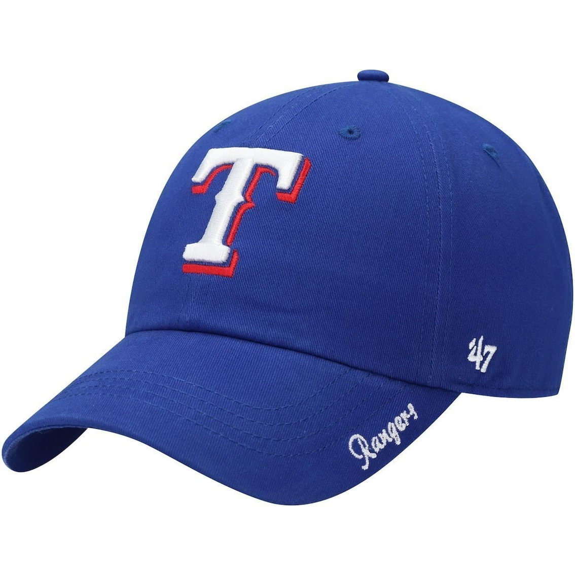 '47 Women's Royal Texas Rangers Team Miata Clean Up Adjustable Hat 2 '47 Women's Royal Texas Rangers Team Miata Clean Up Adjustable Hat - Image 2