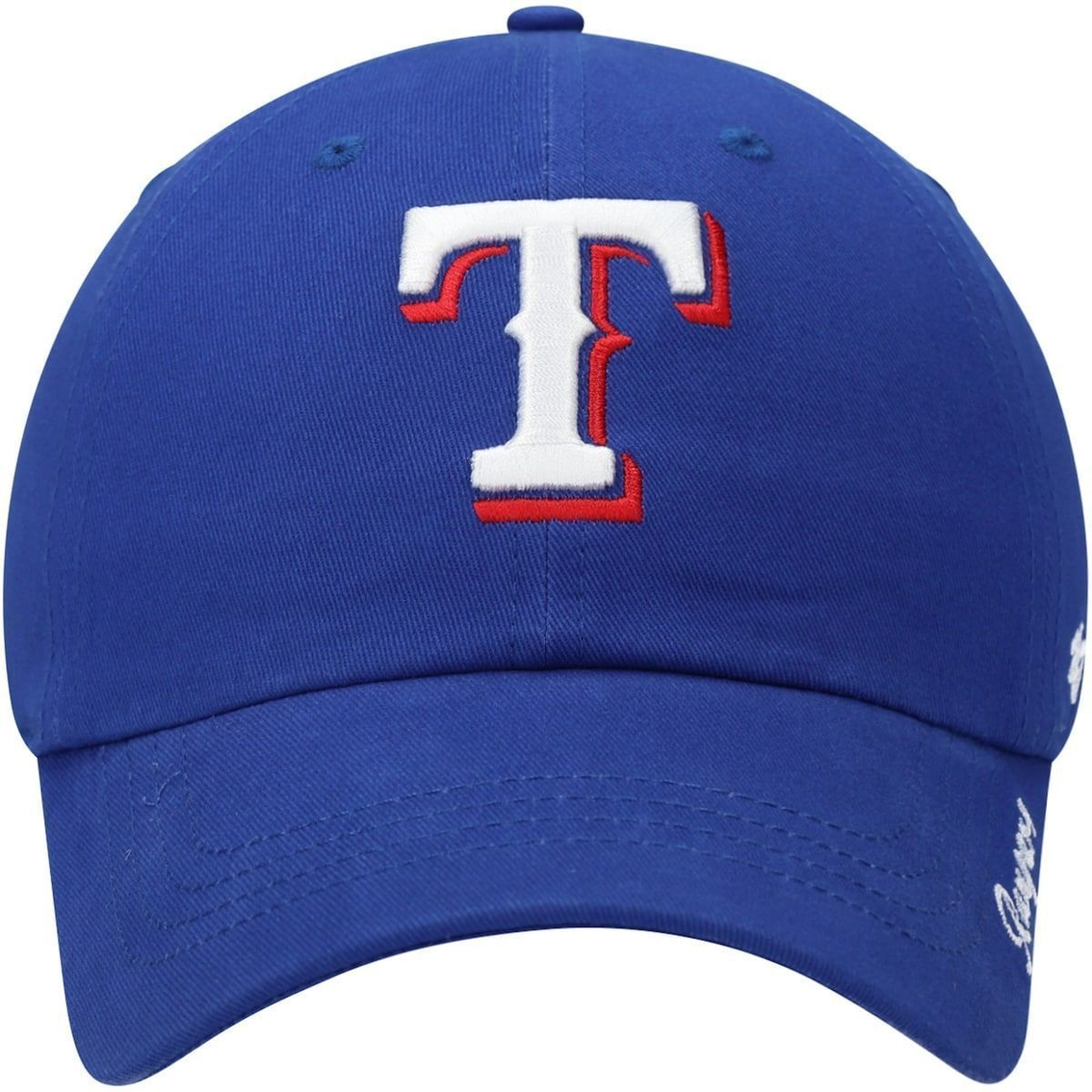 '47 Women's Royal Texas Rangers Team Miata Clean Up Adjustable Hat 3 '47 Women's Royal Texas Rangers Team Miata Clean Up Adjustable Hat - Image 3