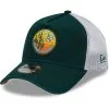 New Era Men's Green Oakland Athletics Spring Training Sunset Trucker 9FORTY Snapback Hat