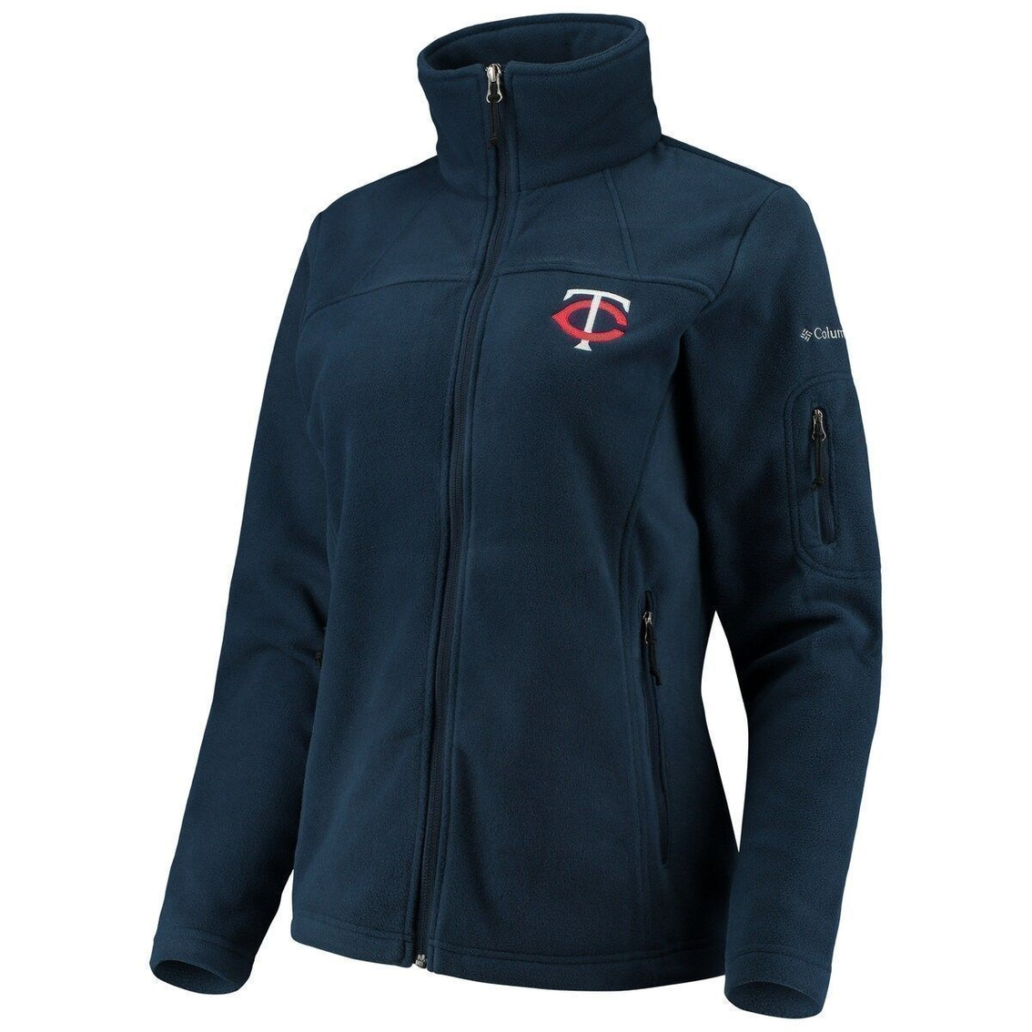 Columbia Women's Navy Minnesota Twins Give & Go Full-Zip Jacket 3 Columbia Women's Navy Minnesota Twins Give & Go Full-Zip Jacket - Image 3