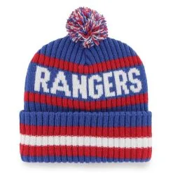 '47 Men's Royal Texas Rangers Bering Cuffed Knit Hat With Pom -Minnesota Twins Shop DSCO1136767119 1350 ALT2