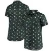FOCO Women's Green Oakland Athletics Floral Button Up Shirt