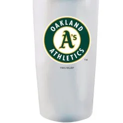 The Memory Company Oakland Athletics 20oz. Powder-Coated Team Logo Tumbler