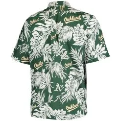 Reyn Spooner Men's Green Oakland Athletics Aloha Button-Down Shirt -Minnesota Twins Shop DSCO1136768839 2041 ALT3