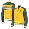 Starter Women's Gold Oakland Athletics The Legend Full-Snap Jacket