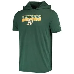New Era Men's Heathered Green Oakland Athletics Hoodie T-Shirt -Minnesota Twins Shop DSCO1136769931 2041 ALT2