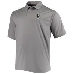 Fanatics Branded Men's Gray Chicago White Sox Big & Tall Solid Birdseye Polo -Minnesota Twins Shop DSCO1136770672 VNFK ALT2