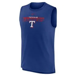 Nike Men's Royal Texas Rangers Knockout Stack Exceed Muscle Tank Top 6 Nike Men's Royal Texas Rangers Knockout Stack Exceed Muscle Tank Top -Minnesota Twins Shop DSCO1136770676 1350 ALT2