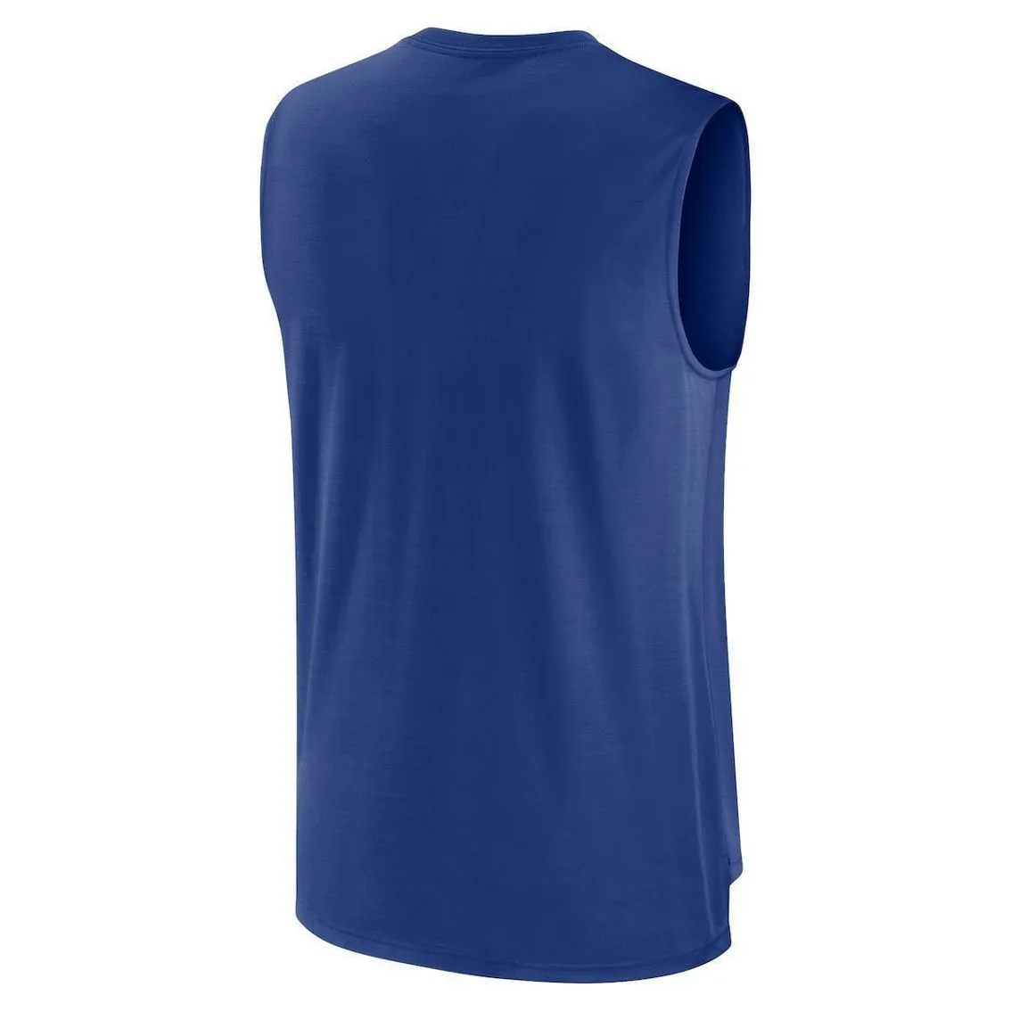 Nike Men's Royal Texas Rangers Knockout Stack Exceed Muscle Tank Top 4 Nike Men's Royal Texas Rangers Knockout Stack Exceed Muscle Tank Top - Image 4