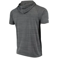 Stitches Men's Heathered Black Chicago White Sox Raglan Short Sleeve Pullover Hoodie -Minnesota Twins Shop DSCO1136773947 1007 ALT3