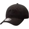 New Era Men's Black Texas Rangers Team Tonal Core Classic 9TWENTY Adjustable Hat