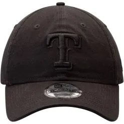 New Era Men's Black Texas Rangers Team Tonal Core Classic 9TWENTY Adjustable Hat -Minnesota Twins Shop DSCO1136774266 1007 ALT2