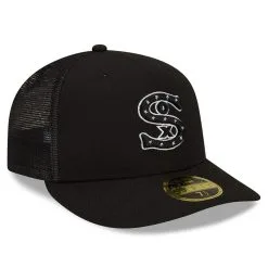 New Era Men's Black Chicago White Sox 2023 Batting Practice Low 59FIFTY Fitted Hat -Minnesota Twins Shop DSCO1136774876 1007 ALT3