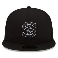 New Era Men's Black Chicago White Sox 2023 Batting Practice 59FIFTY Fitted Hat -Minnesota Twins Shop DSCO1136775656 1007 ALT2