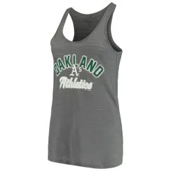 Soft As A Grape Women's Charcoal Oakland Athletics Multi-Count Tank Top -Minnesota Twins Shop DSCO1136776615 1904 ALT2