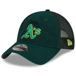 New Era Men's Green Oakland Athletics 2023 Batting Practice 9TWENTY Adjustable Hat