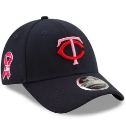 New Era Men's Navy Minnesota Twins 2021 Mother's Day 9FORTY Adjustable Hat