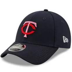 New Era Men's Navy Minnesota Twins 2021 Mother's Day 9FORTY Adjustable Hat -Minnesota Twins Shop DSCO1136777818 1320 ALT3