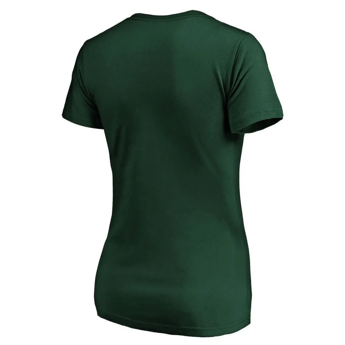Fanatics Branded Women's Green Oakland Athletics Plus Size Core Official Logo V-Neck T-Shirt 4 Fanatics Branded Women's Green Oakland Athletics Plus Size Core Official Logo V-Neck T-Shirt - Image 4
