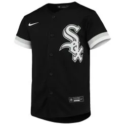 Nike Youth Tim Anderson Black Chicago White Sox Alternate Replica Player Jersey -Minnesota Twins Shop DSCO1136778762 1007 ALT2