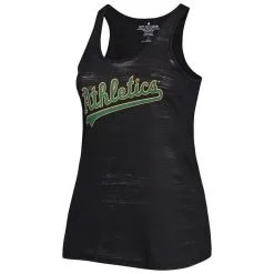 Soft As A Grape Women's Black Oakland Athletics Plus Size Swing For The Fences Tri-Blend Racerback Tank Top -Minnesota Twins Shop DSCO1136779972 1007 ALT2