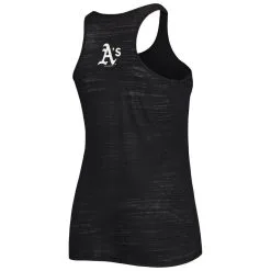Soft As A Grape Women's Black Oakland Athletics Plus Size Swing For The Fences Tri-Blend Racerback Tank Top -Minnesota Twins Shop DSCO1136779972 1007 ALT3